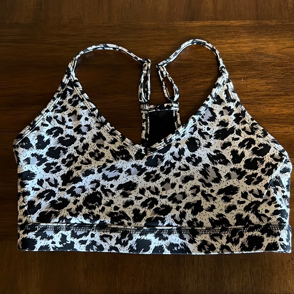 Zyia Active Leopard Print Sports Bra